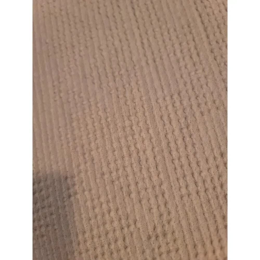 Vintage Bates Cream Cotton Bedspread - Double (Full) or Queen Size